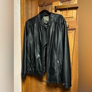 Faux Leather Jacket, Maurice’s Size 3 (24/26 equivalent)